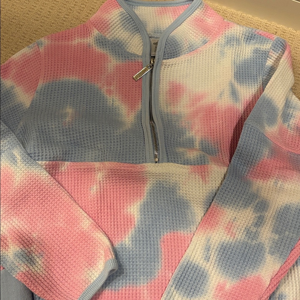 Colorful Tie-Dye Knit Set - Picture 3 of 3